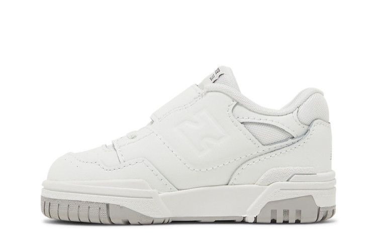 Кроссовки New Balance 550 Bungee Lace Toddler 'White Grey'