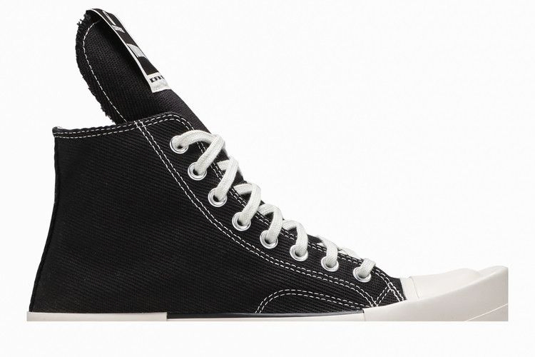 Кроссовки Rick Owens x Converse TURBODRK Chuck 70 High 'Black'