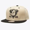 Mitchell-Ness-Cream-Black-Anaheim-Ducks-Vintage-Logo-Snapback-Hat-100x100