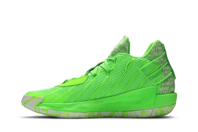 Кроссовки Adidas Dame 7 'I Am My Own Fan - Solar Green'