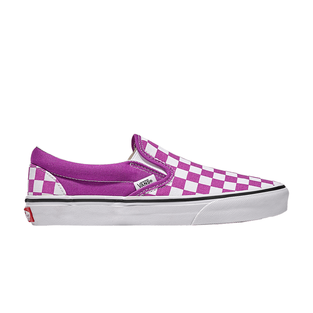 Кроссовки Vans Classic Slip-On 'Color Theory Checkerboard - Willowherb Purple'