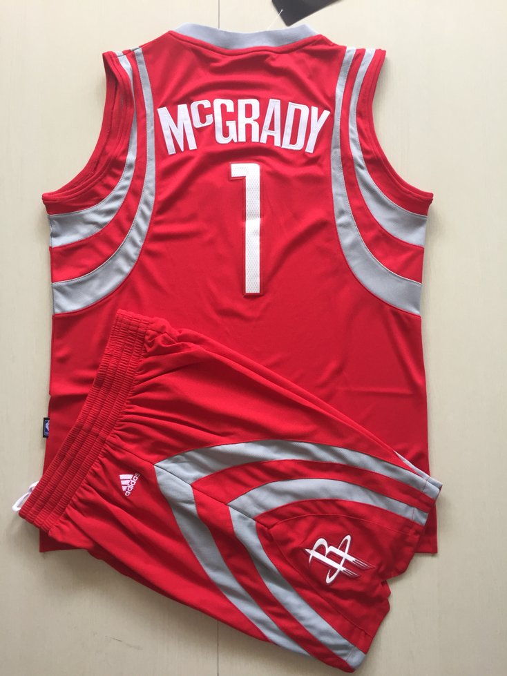 Баскетбольная форма 2016 Houston Rockets 1 McGrady Uniform