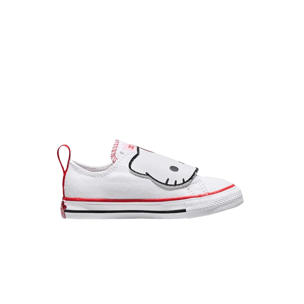 Кроссовки Hello Kitty x Converse Chuck Taylor All Star One Strap TD 'White Red'