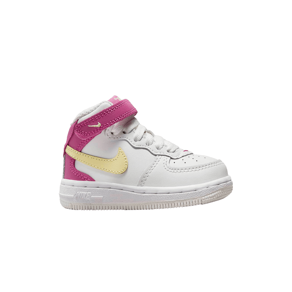 Кроссовки Nike Force 1 Mid LE TD 'Citron Fuchsia'