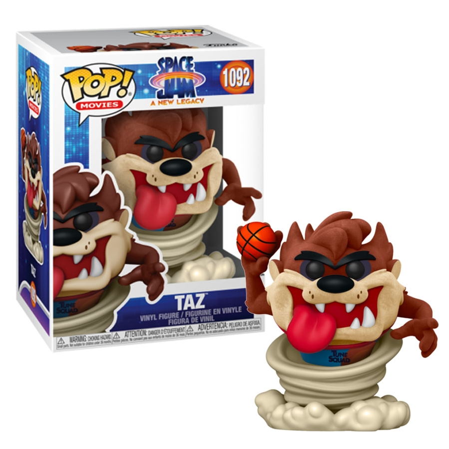 Коллекционная фигурка Funko Taz Flocked Space Jam 2: A New Legacy Pop Vinyl