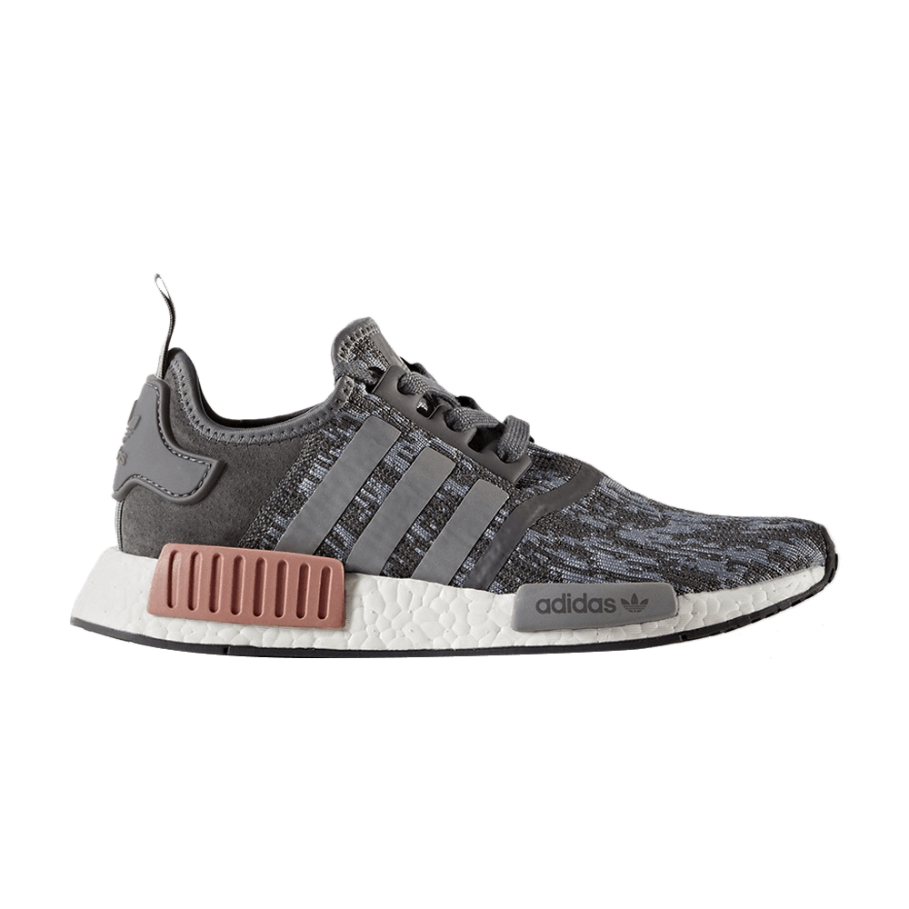 Кроссовки Adidas Wmns NMD_R1 'Heather Grey Raw Pink'