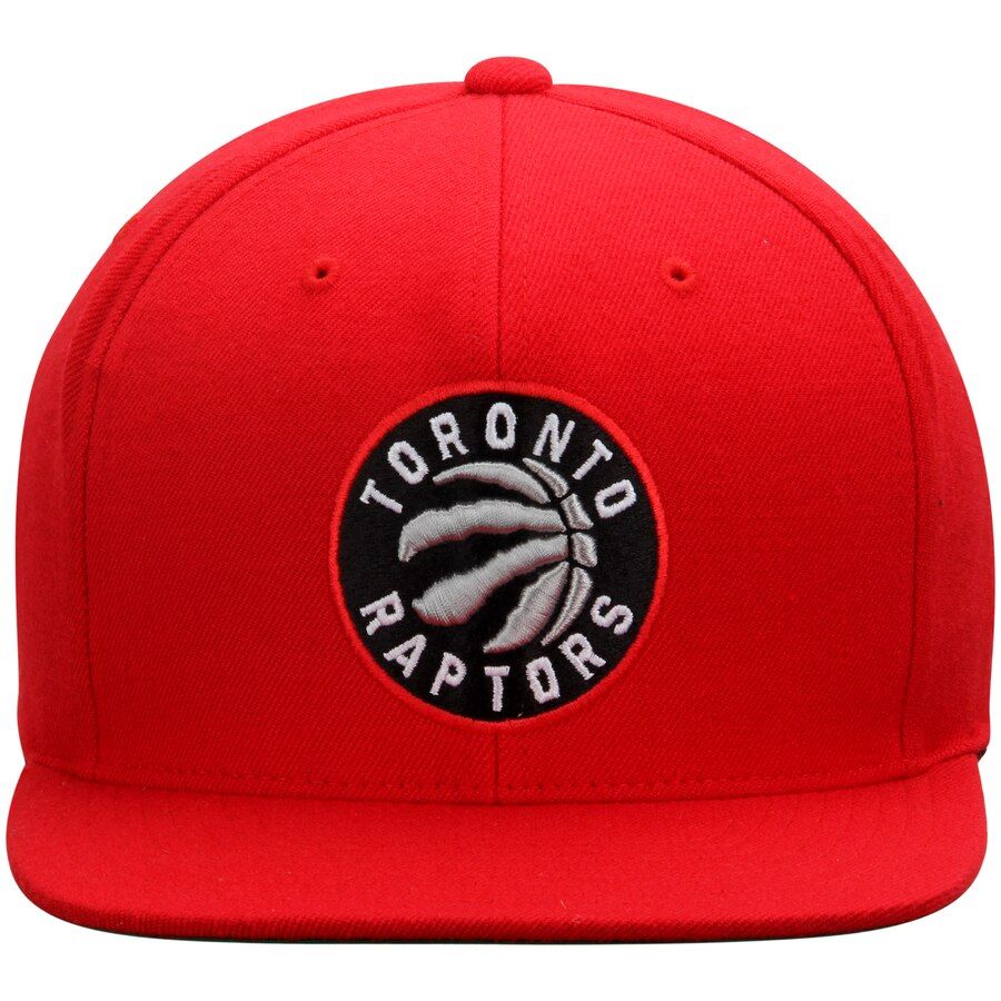 Снепбэк Mitchell & Ness Raptors Red Wool Solid Snapback