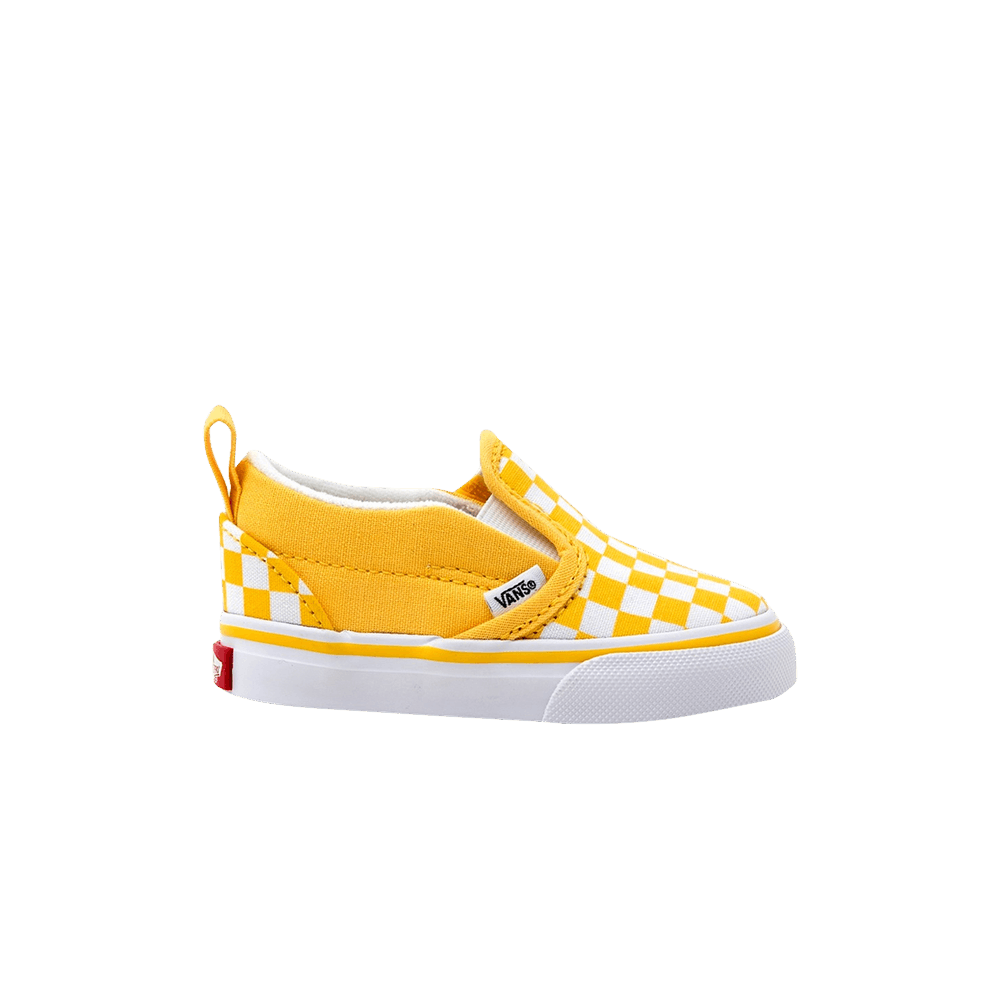 Кроссовки Vans Slip-On V Toddler 'Aspen Gold Checkerboard'