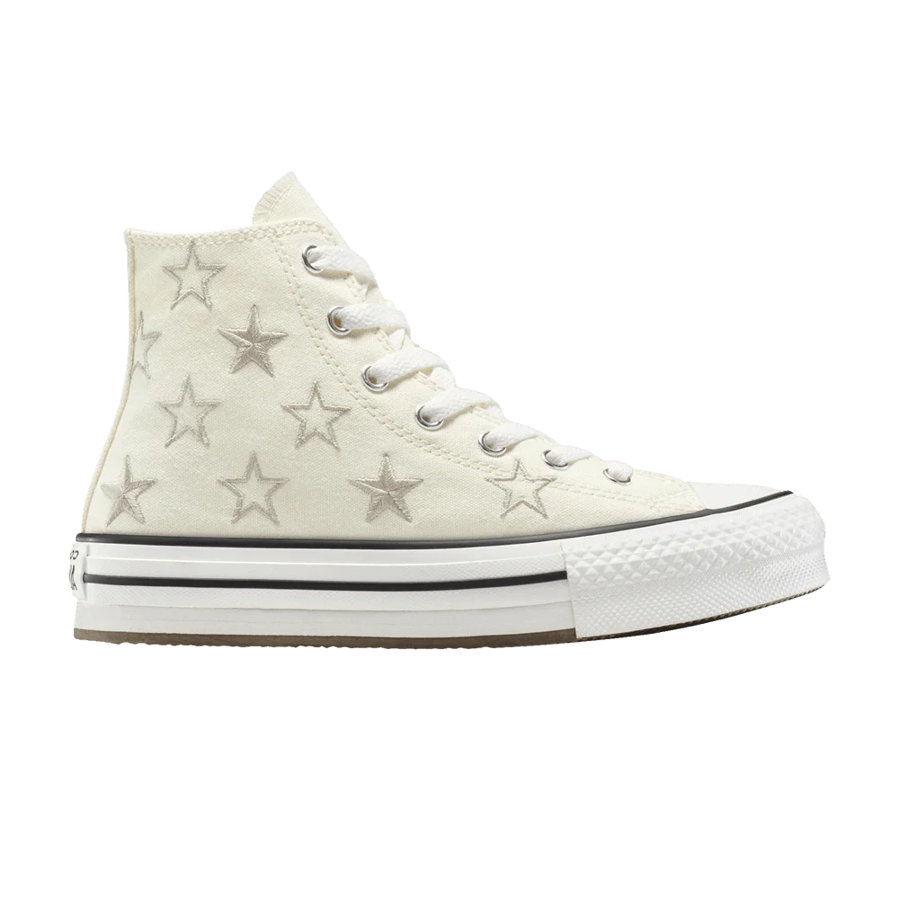 Кроссовки Converse Chuck Taylor All Star EVA Lift Platform High GS 'Starry'