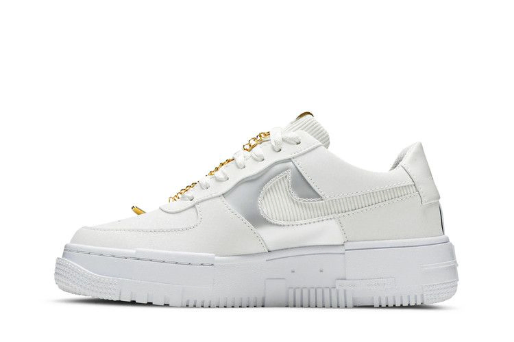 Кроссовки Nike Wmns Air Force 1 Pixel 'White Gold Chain'