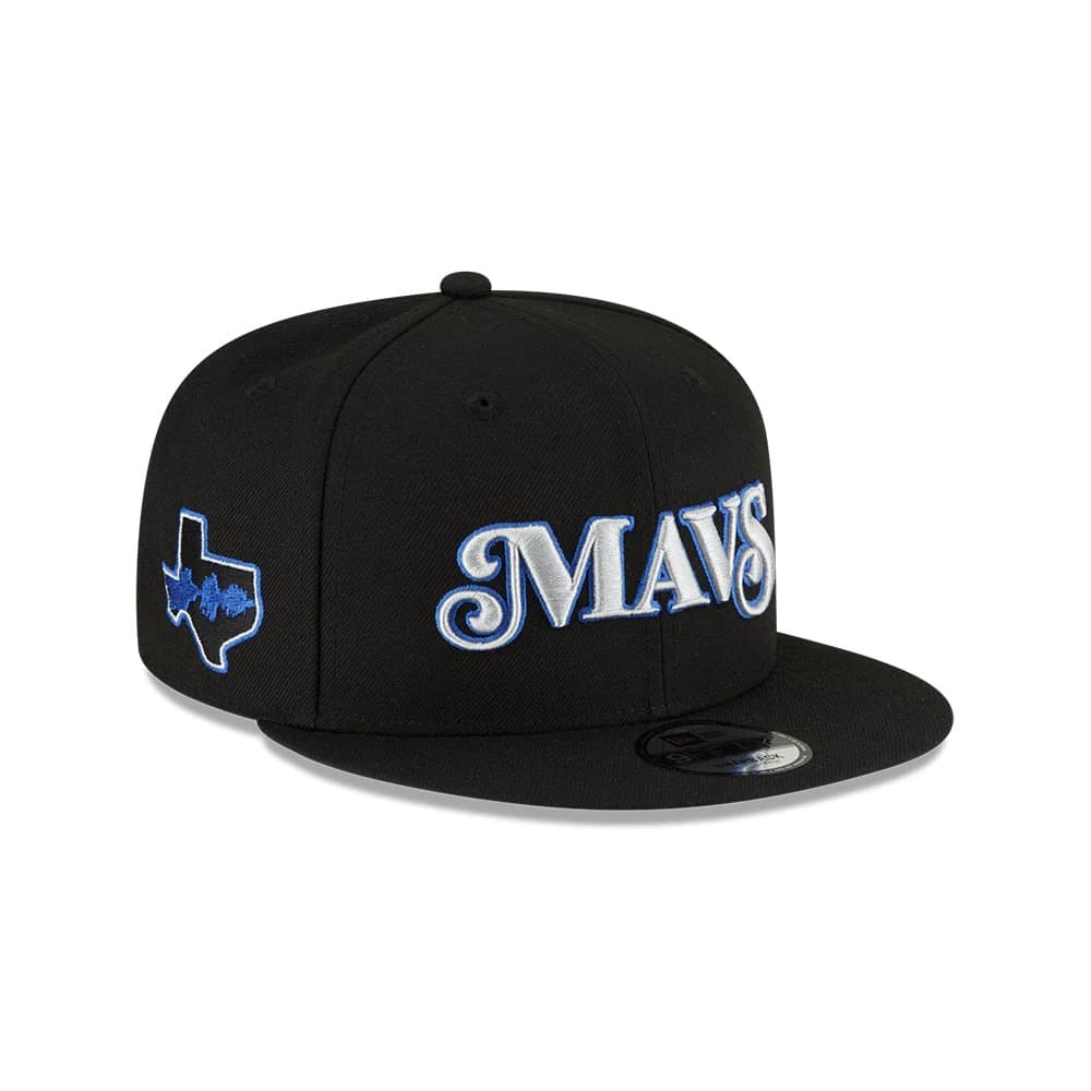 Бейсболка New Era Dallas Mavericks 9FIFTY 2024 City Edition NBA Snapback Hat