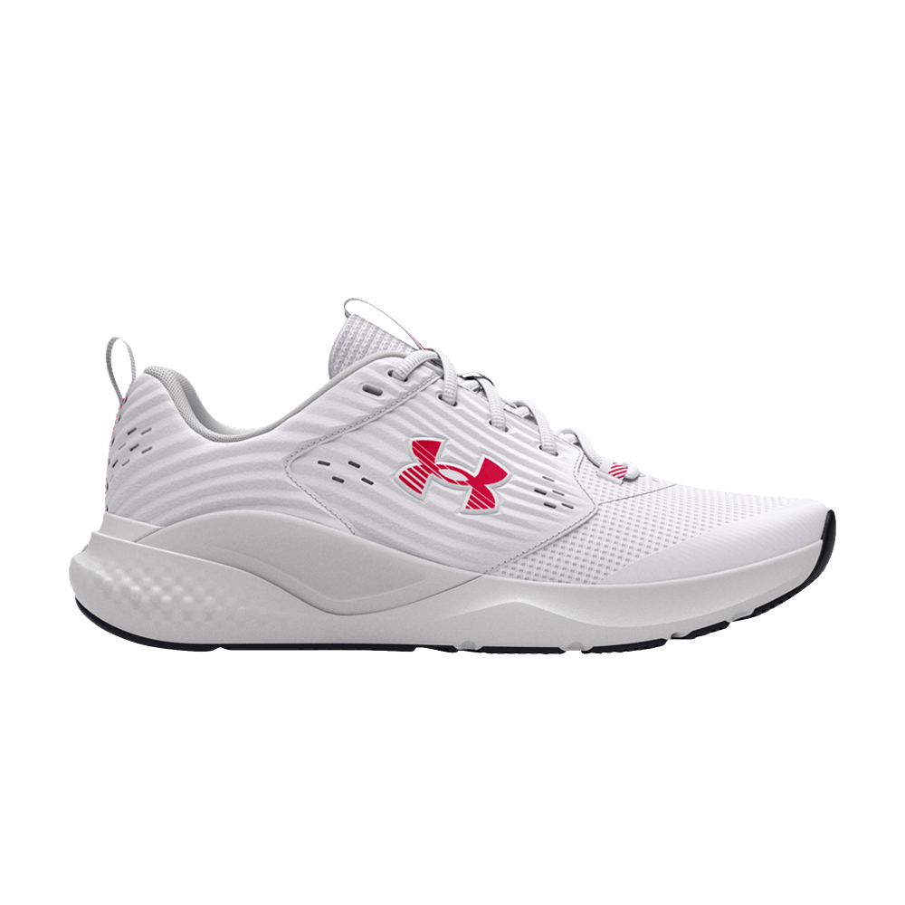 Кроссовки Under Armour Charged Commit 4 'White Red'