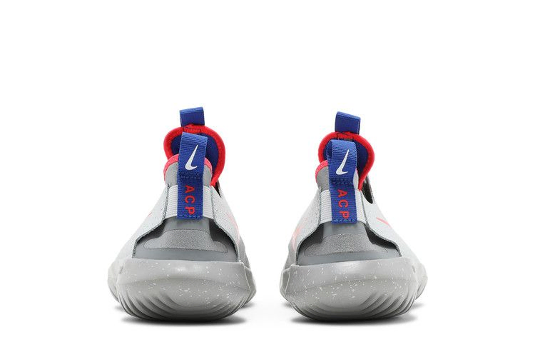 Кроссовки Nike Flex Runner SE GS 'Particle Grey Bright Crimson'