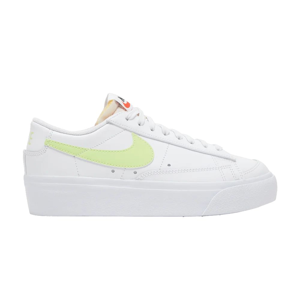 Krossovki-Nike-Wmns-Blazer-Low-Platform-White-Light-Lemon-Twist