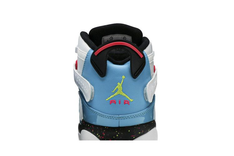 Кроссовки Air Jordan 6 Rings 'Blue Fury Cyber Pink'