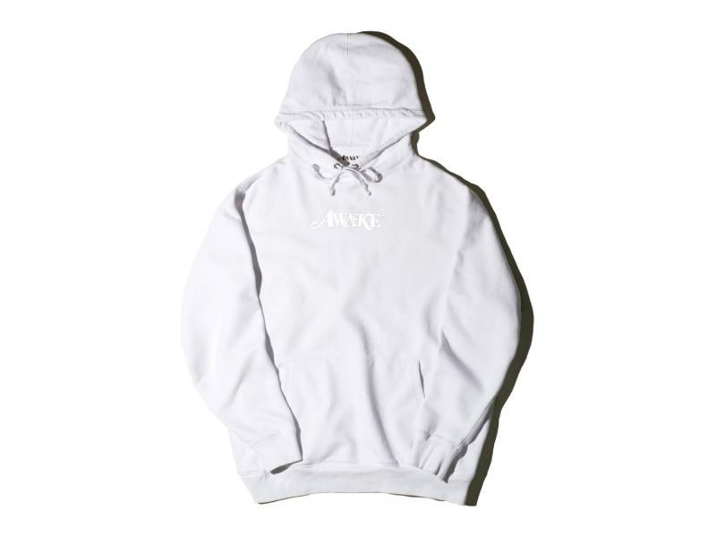 Худи Awake Metallic Foil Logo Hoodie White