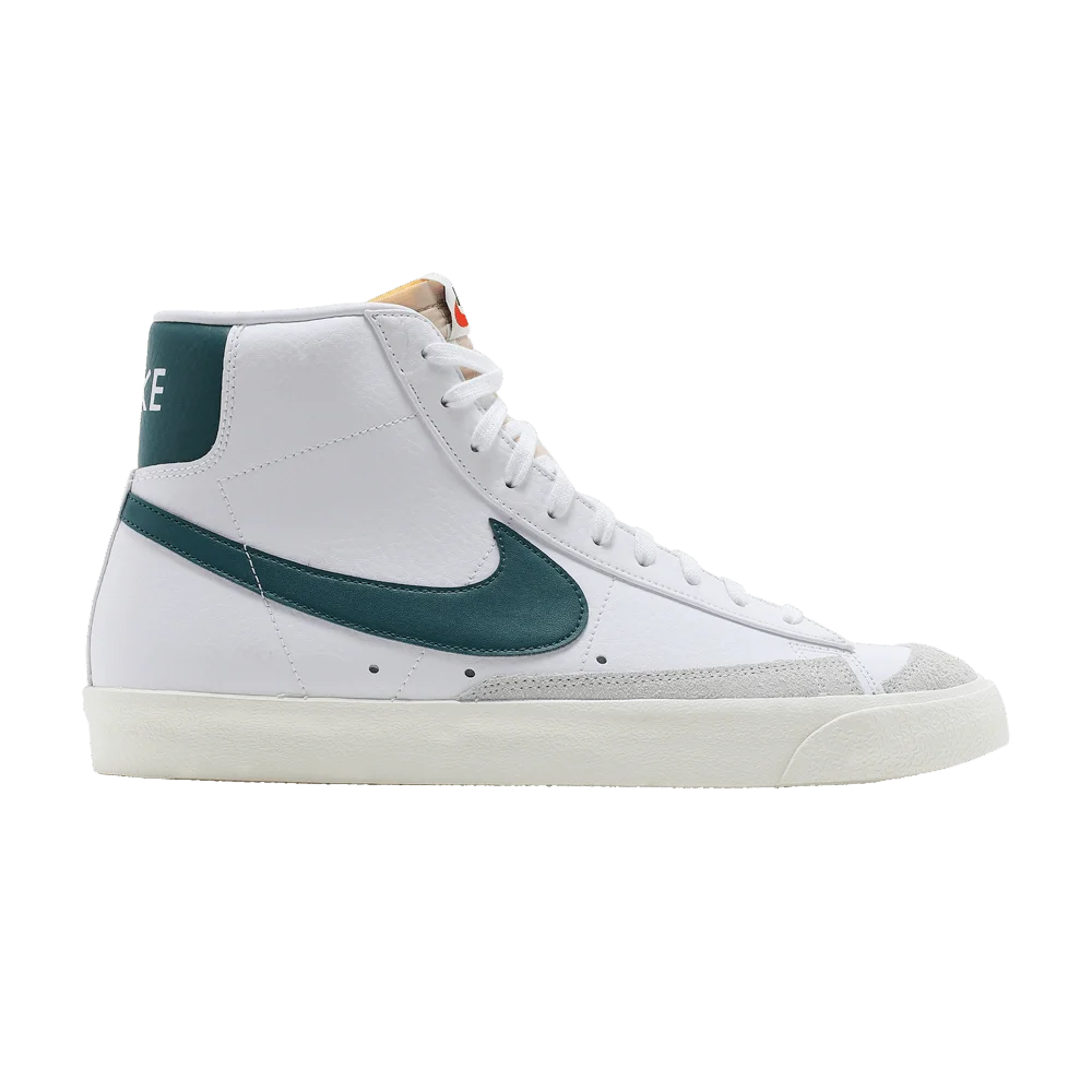 Krossovki-Nike-Blazer-Mid-77-Vintage-White-Dark-Teal-Green