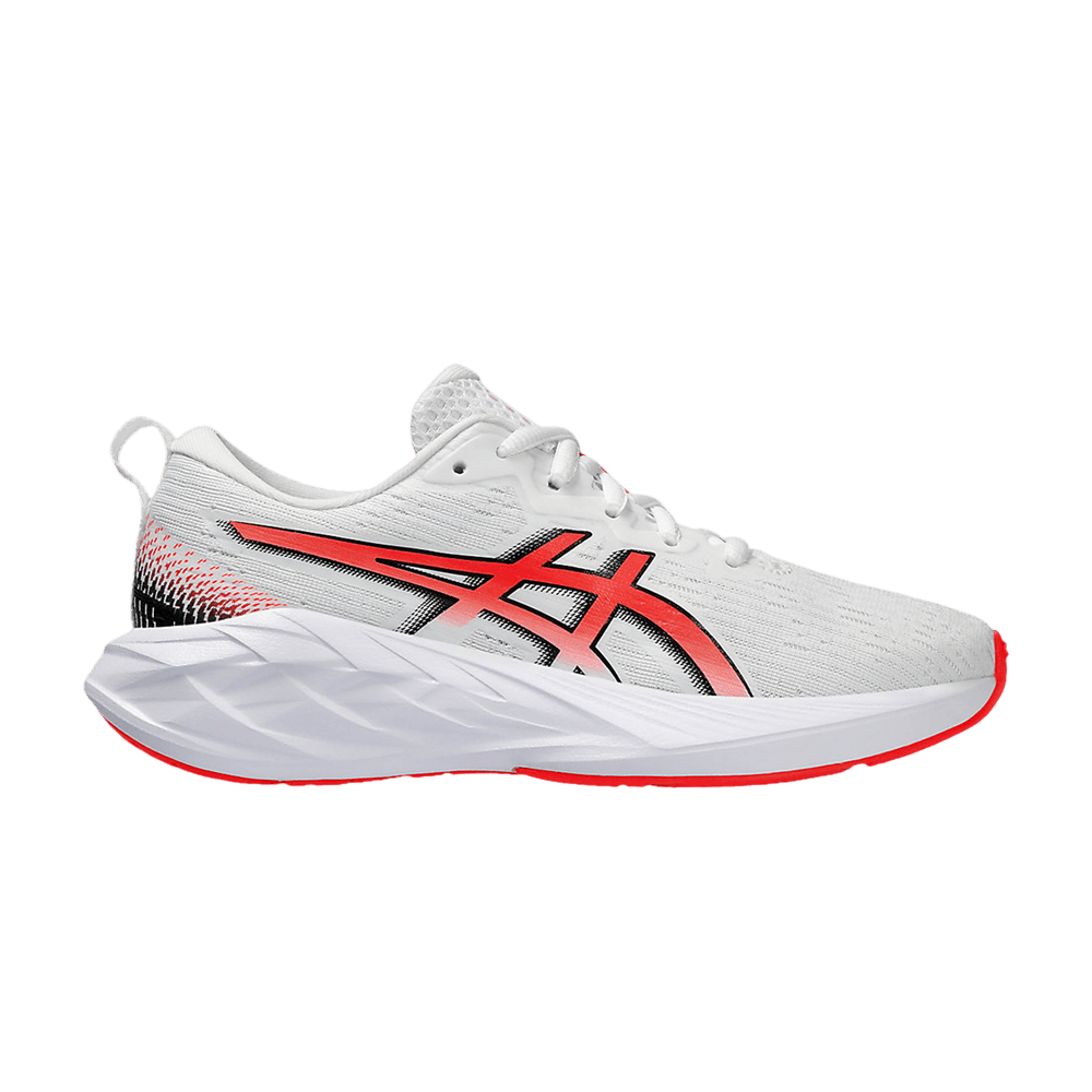 Кроссовки Asics Novablast 4 GS 'White Sunrise Red'