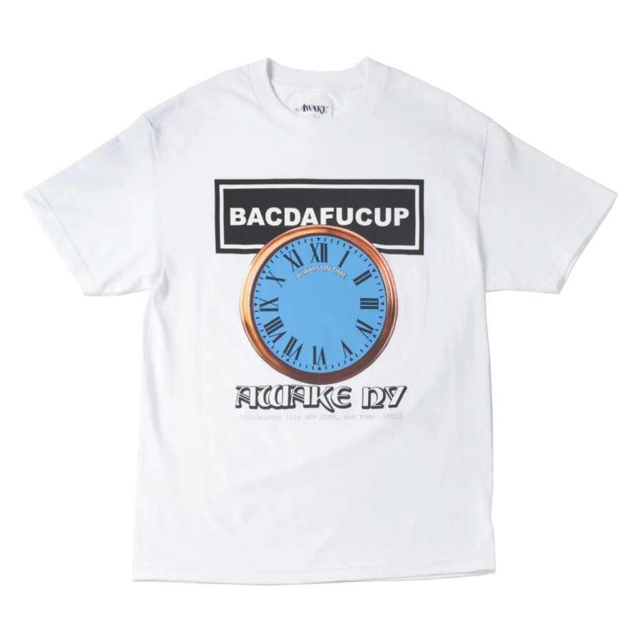 Футболка Awake BACDAFUCUP Tee White