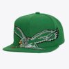 Mitchell-Ness-Kelly-Green-Philadelphia-Eagles-XL-Logo-Snapback-Hat-100x100