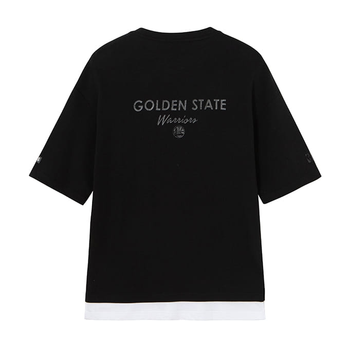 Футболка 2020 NBA Golden State Warriors Black Grey Tee Unisex