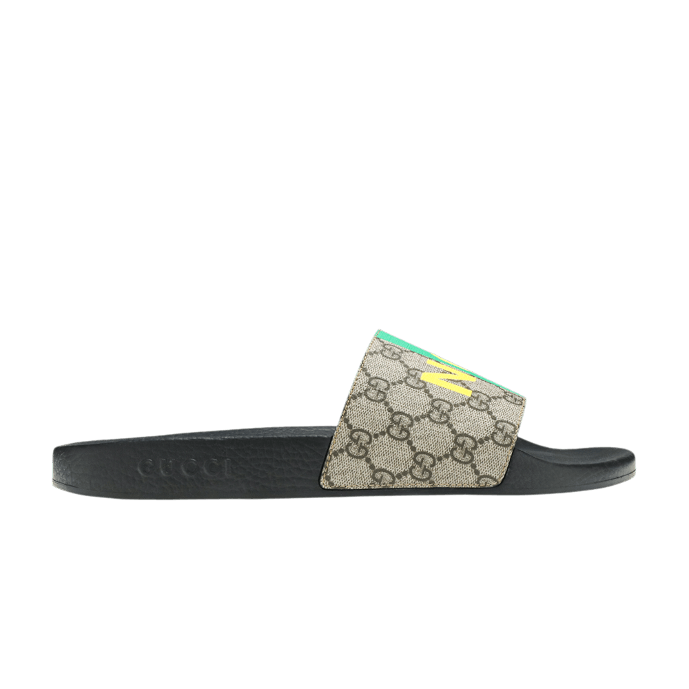 Кроссовки Gucci GG Supreme Slide 'Fake/Not'