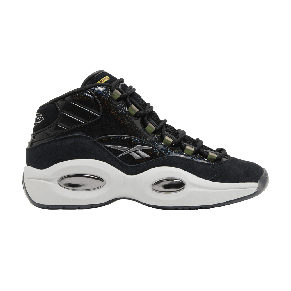 Кроссовки Reebok Panini x Question Mid 'Black Pulsar Prizm'