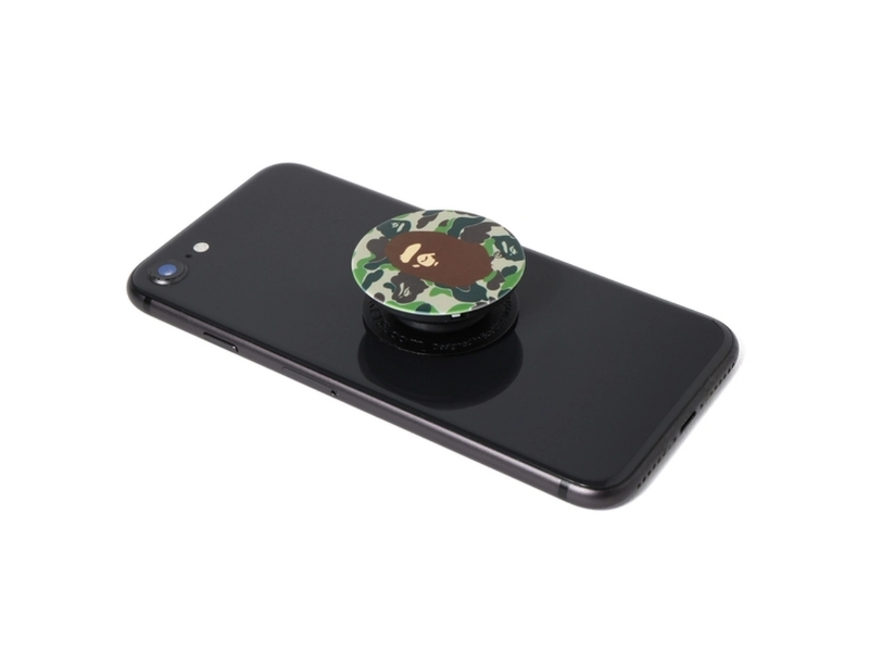 Попсокет BAPE ABC Ape Head Popsockets Green