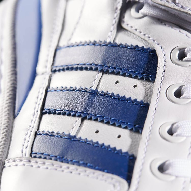 Кроссовки Adidas Forum Mid Refined 'White Navy'