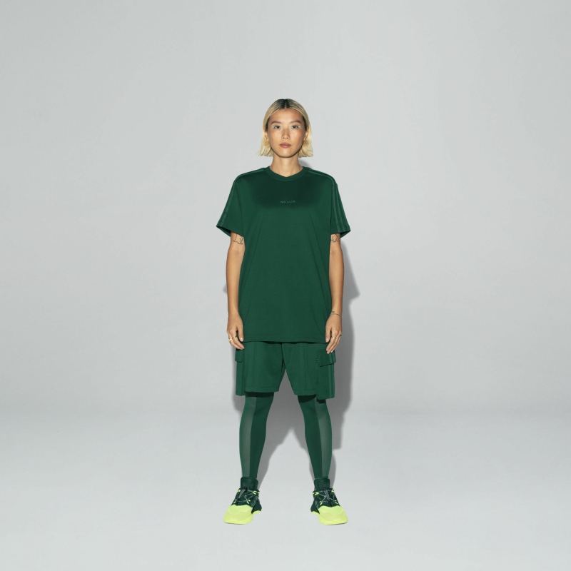 Футболка adidas Ivy Park 3-Stripes Tee (Gender Neutral) Dark Green