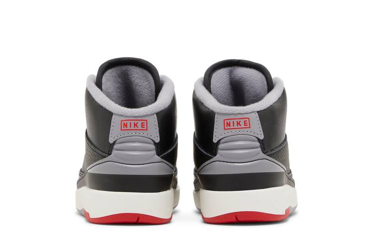 Кроссовки Air Jordan 2 Retro TD 'Black Cement'