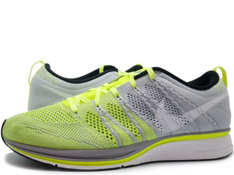 Кроссовки Nike Flyknit Trainer + 'Volt White'