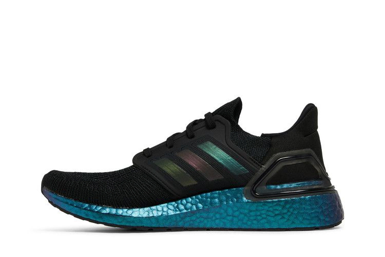 Кроссовки adidas UltraBoost 20 'Black Signal Cyan'
