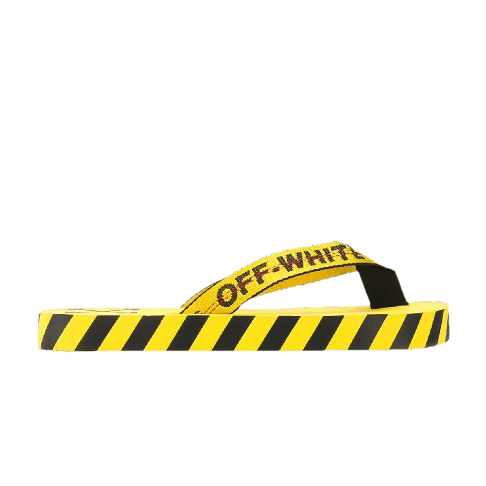 Кроссовки Off-White Flip Flops 'Graphic Print - Yellow'