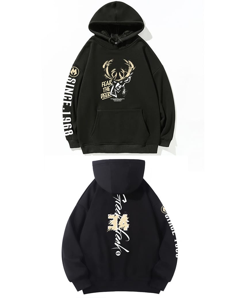 Толстовка DPOY inked Milwaukee Bucks Greek Freak Hoodie