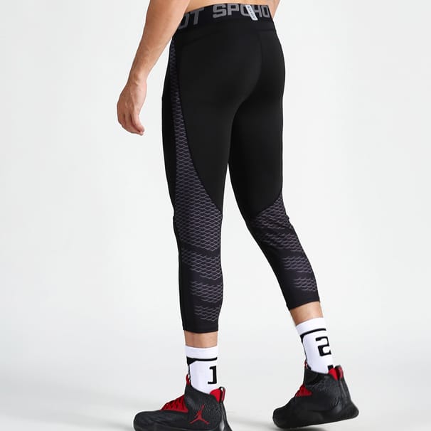 Тайтсы Ehot Grey Mesh Black Tights