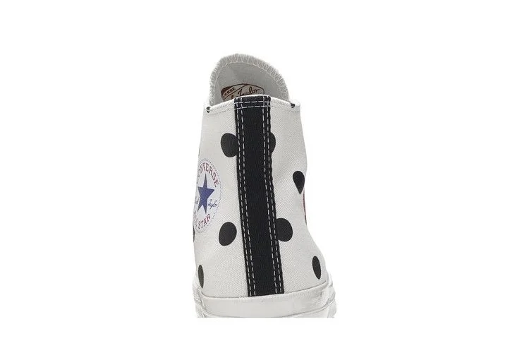 Кроссовки Comme des Garçons x Converse Chuck Taylor All Star 70 Hi 'White Polka Dot'