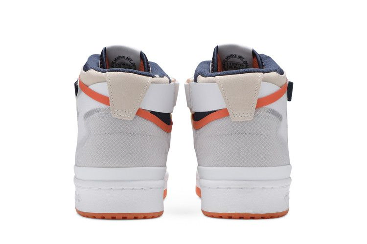 Кроссовки Adidas Forum Mid TT 'White Acid Orange'