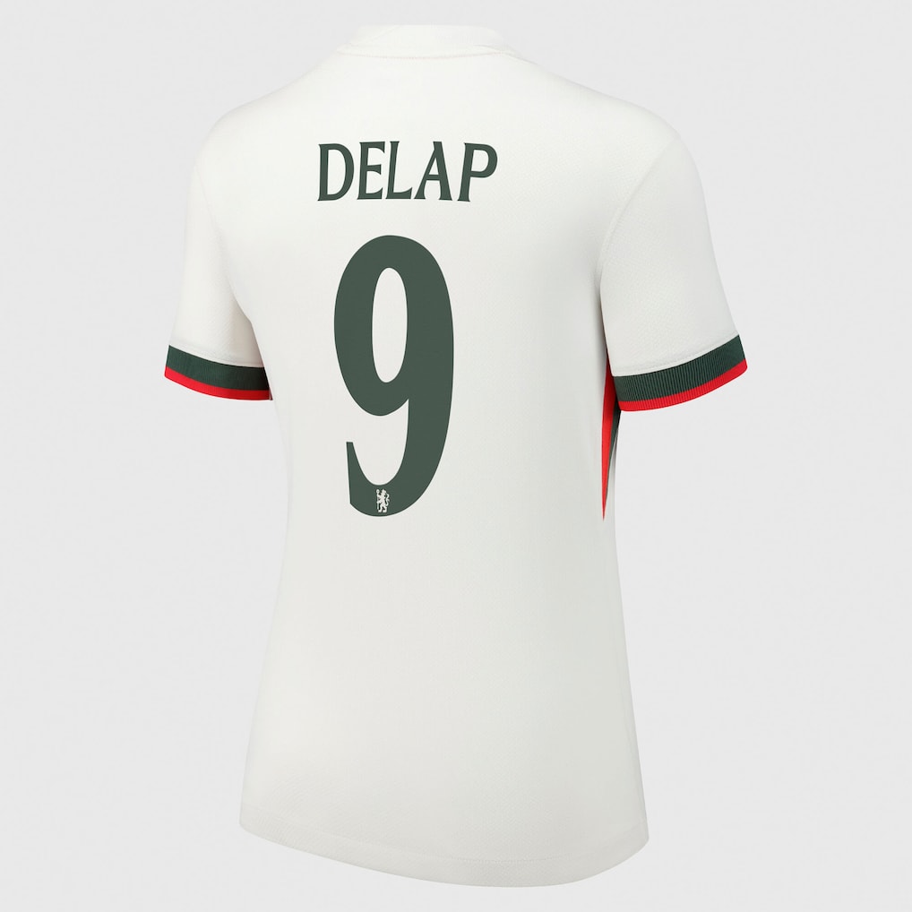 Женское футбольное джерси Chelsea Cup Nike Away Stadium Shirt 2025-26 - Delap 9