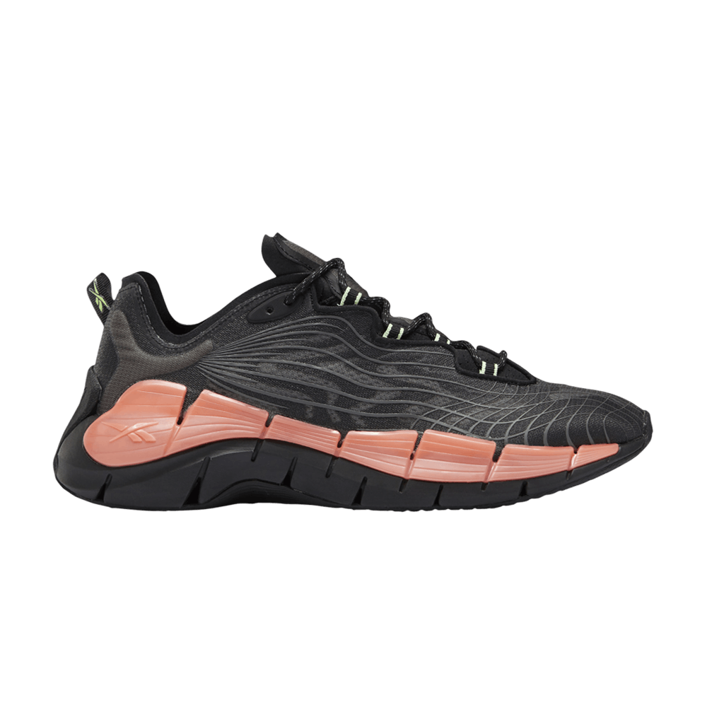 Кроссовки Reebok Zig Kinetica 2 'Black Orange Flare'