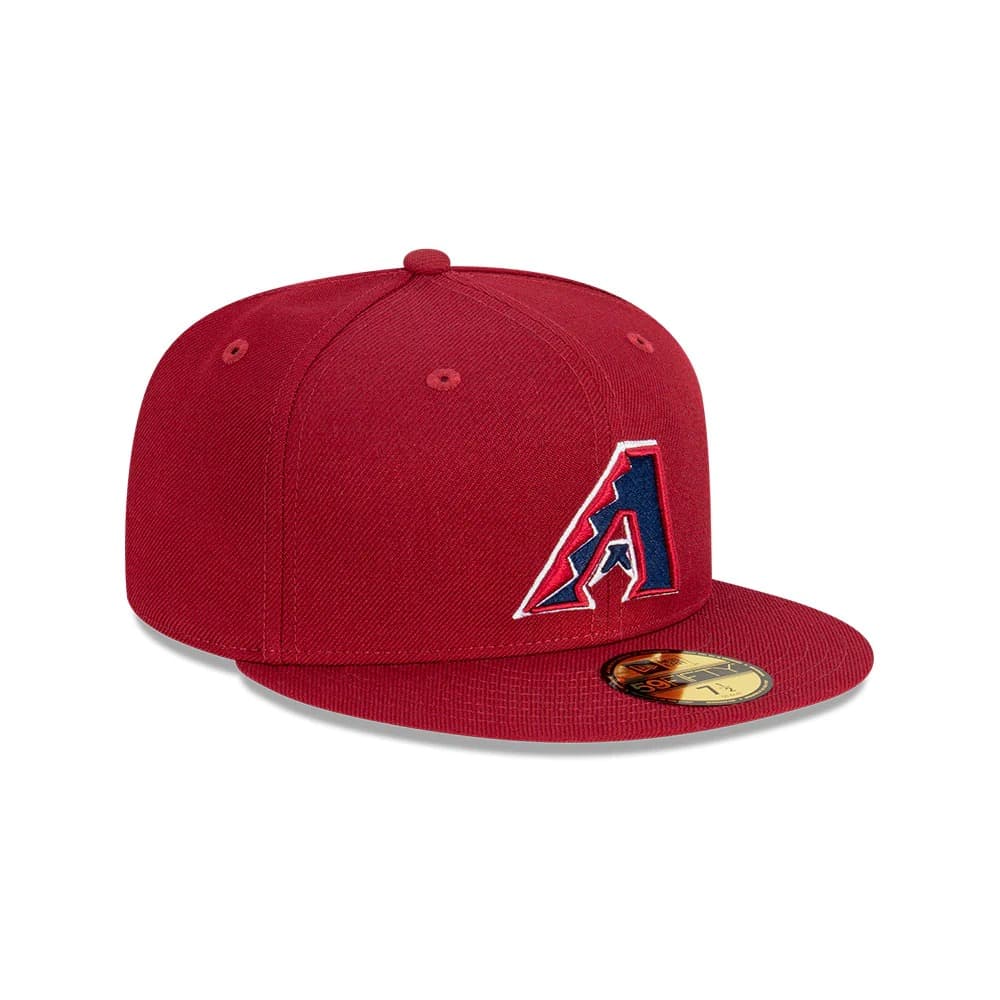 Бейсболка New Era Arizona Diamondbacks Bordeaux 59FIFTY MLB Fitted Hat