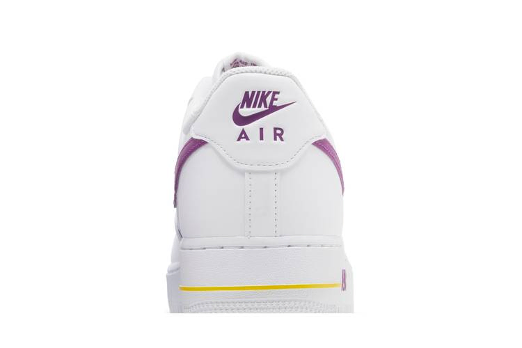 Кроссовки Nike Air Force 1 '07 'Embossed Hoops - Lakers'