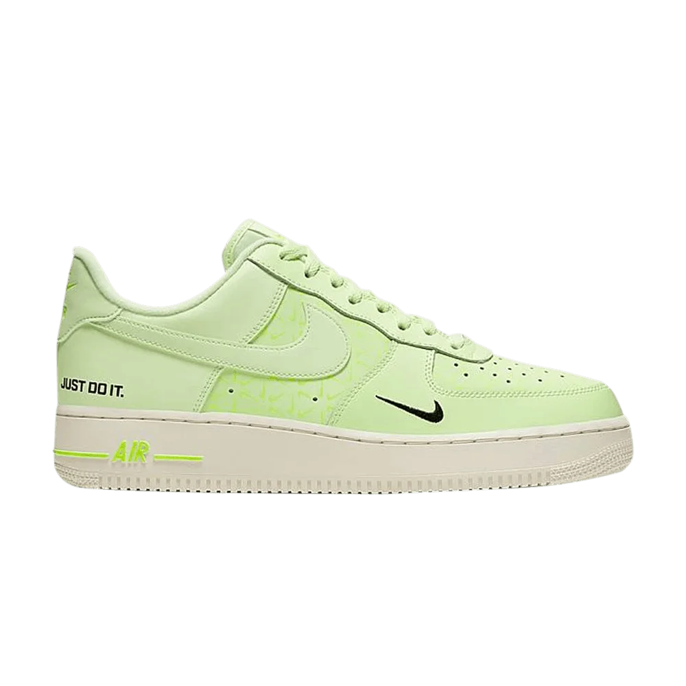 Krossovki-Nike-Air-Force-1-Low-Just-Do-It-Barely-Volt