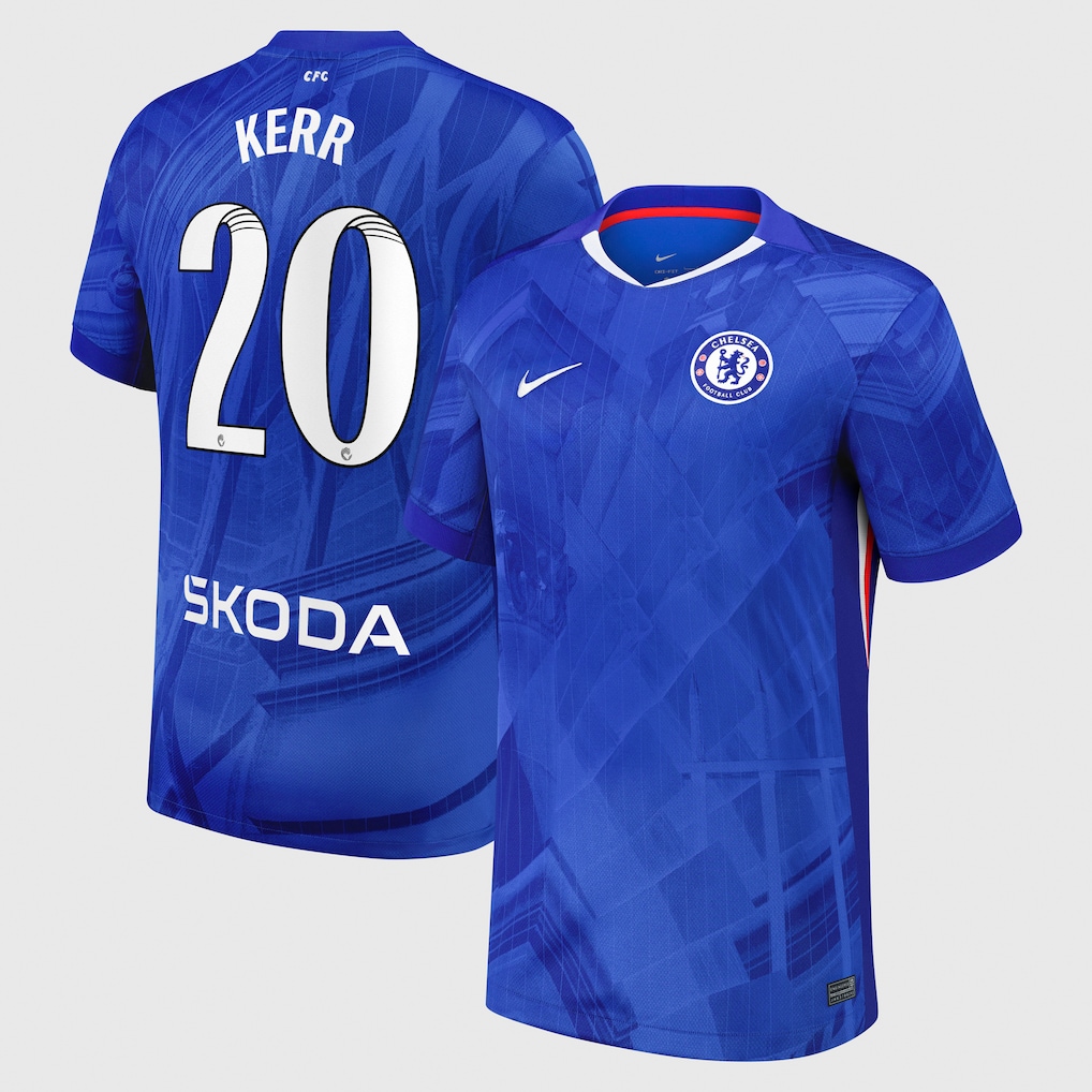 Детское футбольное джерси Chelsea WSL Nike Home Stadium Shirt 2025-26 - Kerr 20