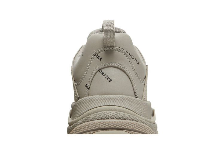 Кроссовки Balenciaga Triple S Sneaker 'Allover Logo - Beige'