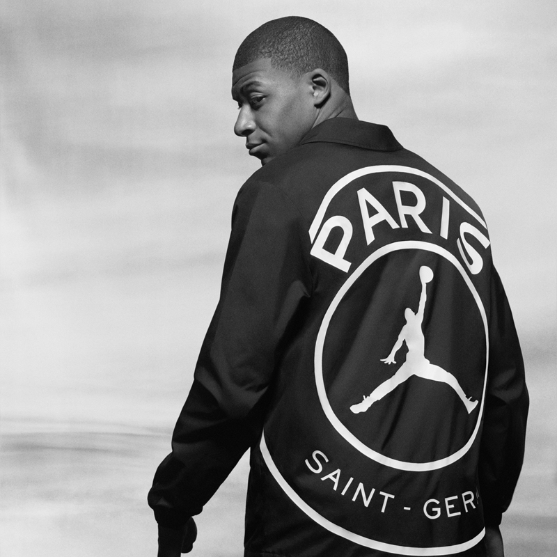 Куртка Air Jordan x Paris Saint Germain 'Black White'