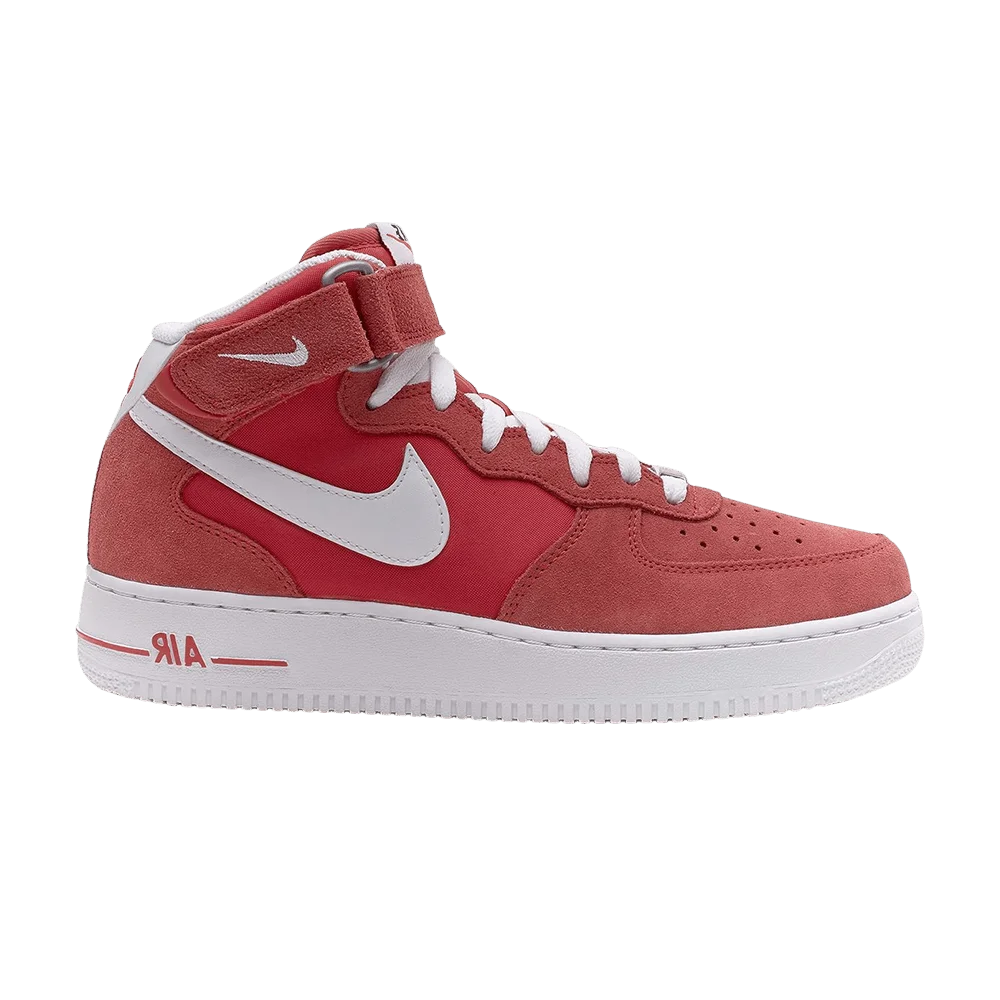 Krossovki-Nike-Air-Force-1-Mid-07-Fusion-Red