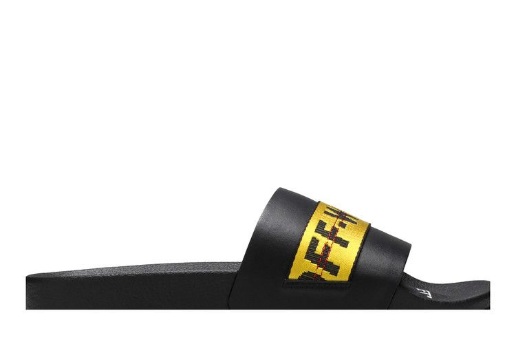 Кроссовки Off-White Industrial Sliders 'Black Yellow'