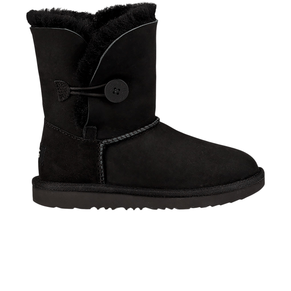 Кроссовки UGG Bailey Button 2 Boot Kids 'Black'