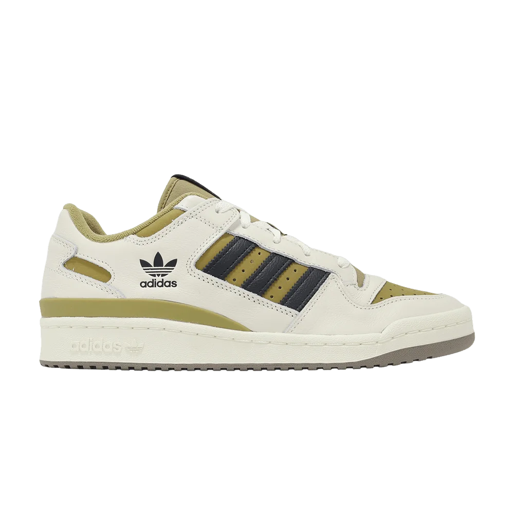 Кроссовки Adidas Forum Low CL 'Chalk White Khaki'